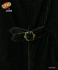 GJEAS71240 Jocomomola(ホコモモラ) UNO™×Jocomomola コーデュロイオーバーオール ブラック