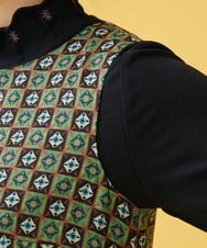 GJEAT51260 Jocomomola(ホコモモラ) Cartas プリントワンピース グリーン