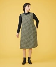 GJEAT51260 Jocomomola(ホコモモラ) Cartas プリントワンピース グリーン