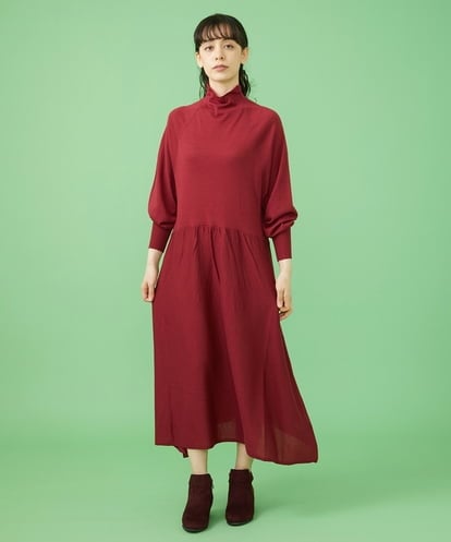 GJEAV32220  Lana blend ニットワンピース