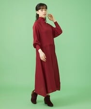 GJEAV32220 Jocomomola(ホコモモラ) Lana blend ニットワンピース ダークグレー
