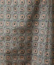 GJECD50350 Jocomomola(ホコモモラ) Escudos 幾何調総刺繍ワンピース ベージュ