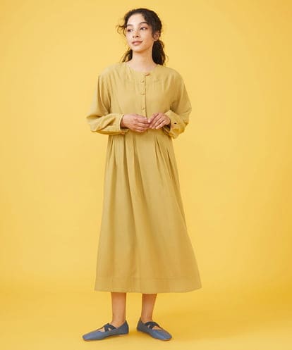 GJECV31250 Jocomomola ボイル 刺繍ワンピース