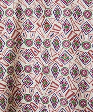 GJEDD32280 Jocomomola(ホコモモラ) Hidalgo 幾何調プリントワンピース アイボリー