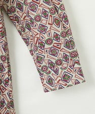 GJEDD32280 Jocomomola(ホコモモラ) Hidalgo 幾何調プリントワンピース アイボリー