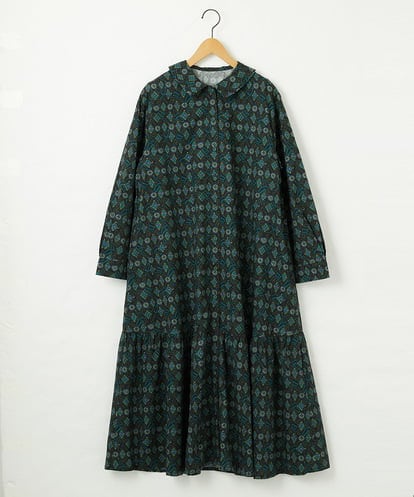 GJEDD32280 Jocomomola Hidalgo 幾何調プリントワンピース