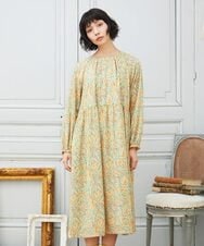 GJEDE02360 Jocomomola(ホコモモラ) La mancha ドット総刺繍ワンピース アイボリー