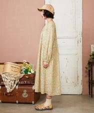 GJEDE02360 Jocomomola(ホコモモラ) La mancha ドット総刺繍ワンピース アイボリー