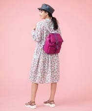 GJEDT36280 Jocomomola(ホコモモラ) Benidorm プリントワンピース ライトブルー