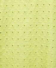 GJEDT42280 Jocomomola(ホコモモラ) Papelcarta 刺繍シャツワンピース ブルー