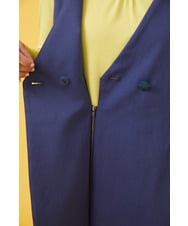 GJEDV31230 Jocomomola(ホコモモラ) カラーツイル ジャンパースカート ネイビー
