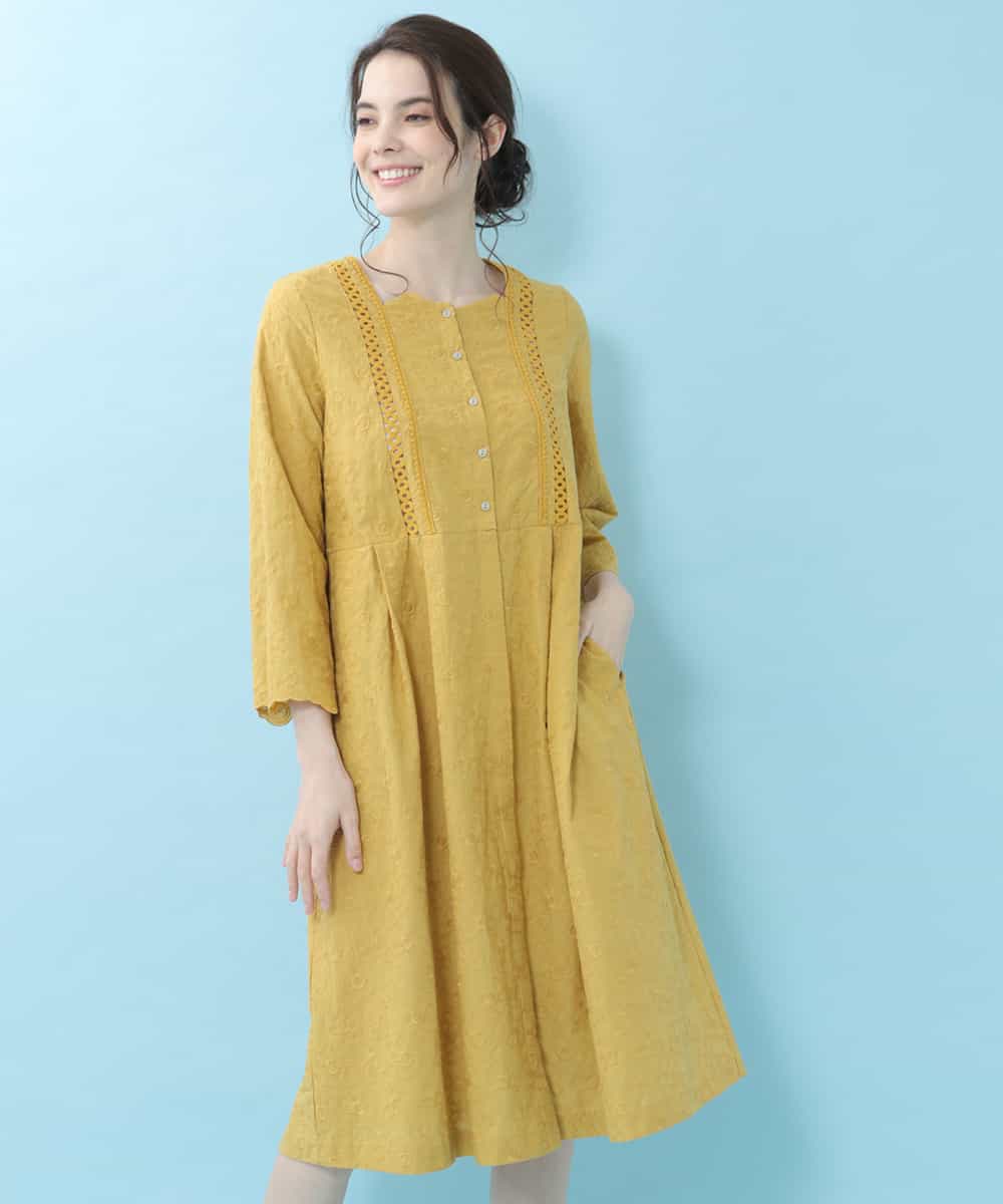 Jocomomola ホコモモラ Flor Del Sol 刺繍ワンピース イトキンオンラインストア