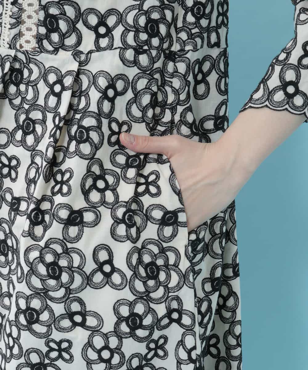 超大特価 ホコモモラ Jocomomola レディース ワンピース 刺繍 ウール毛混 超目玉 Sn4hr Org