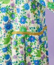 GJEGD01330 Jocomomola(ホコモモラ) Don Quijote フラワープリントワンピース アイボリー