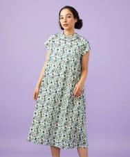 GJEGD34340 Jocomomola(ホコモモラ) 【2WAY】Semilla フラワー総刺繍ワンピース アイボリー