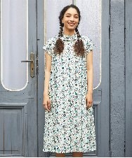 GJEGD34340 Jocomomola(ホコモモラ) 【2WAY】Semilla フラワー総刺繍ワンピース アイボリー