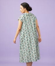 GJEGD34340 Jocomomola(ホコモモラ) 【2WAY】Semilla フラワー総刺繍ワンピース アイボリー