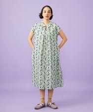 GJEGD34340 Jocomomola(ホコモモラ) 【2WAY】Semilla フラワー総刺繍ワンピース アイボリー