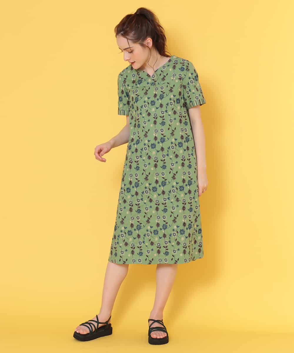 気質アップ New ホコモモラ ｆｌｏｒｅｓ ｃｏｌｏｒｉｄａｓ フラワー刺繍ワンピース 大人気 Theblindtigerslidell Com