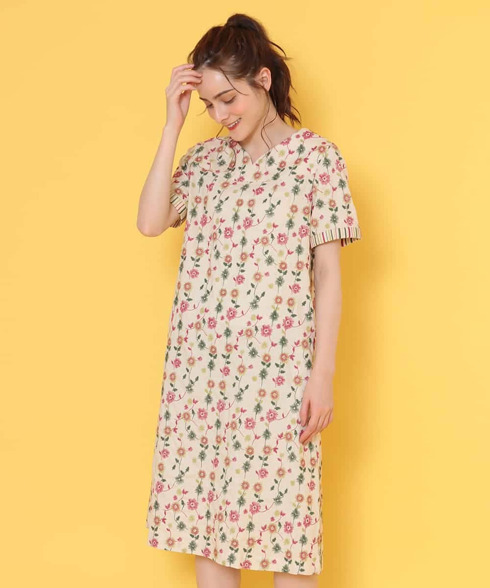 Jocomomola ホコモモラ Flores Coloridas フラワー刺繍ワンピース イトキンオンラインストア