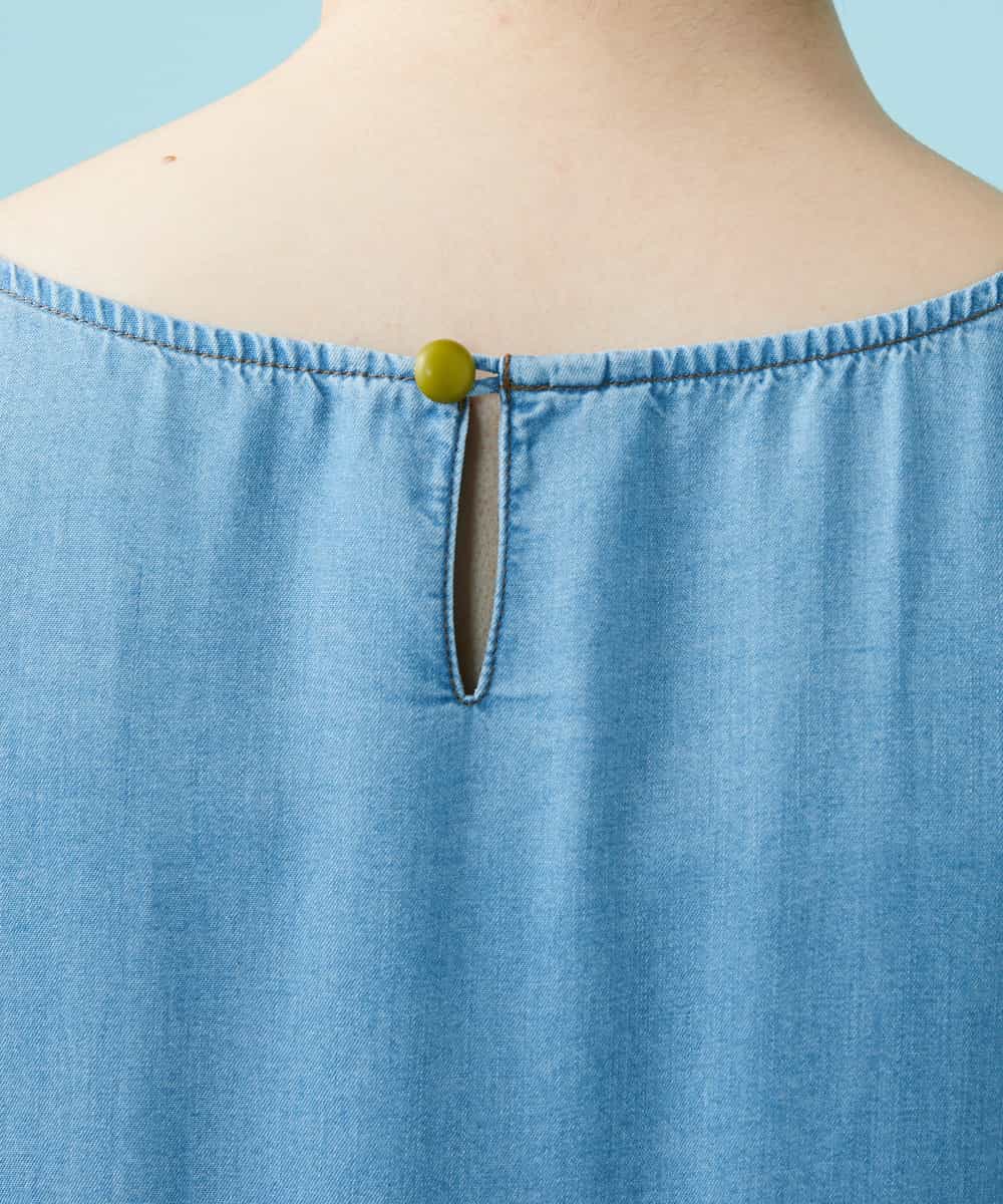 テンセルデニムワンピース ワンピース Jocomomola ホコモモラ イトキンオンラインストア