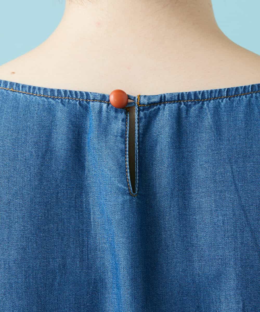 テンセルデニムワンピース ワンピース Jocomomola ホコモモラ イトキンオンラインストア