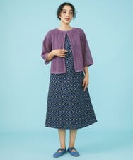GJEGW51330 Jocomomola(ホコモモラ) Dulce 総刺繍ワンピース ネイビー