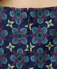 GJEGW51330 Jocomomola(ホコモモラ) Dulce 総刺繍ワンピース ネイビー