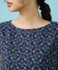 GJEGW51330 Jocomomola(ホコモモラ) Dulce 総刺繍ワンピース ネイビー
