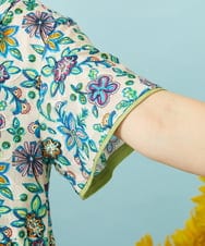 GJEHD01330 Jocomomola(ホコモモラ) Verano en La Mancha フラワープリントワンピース アイボリー