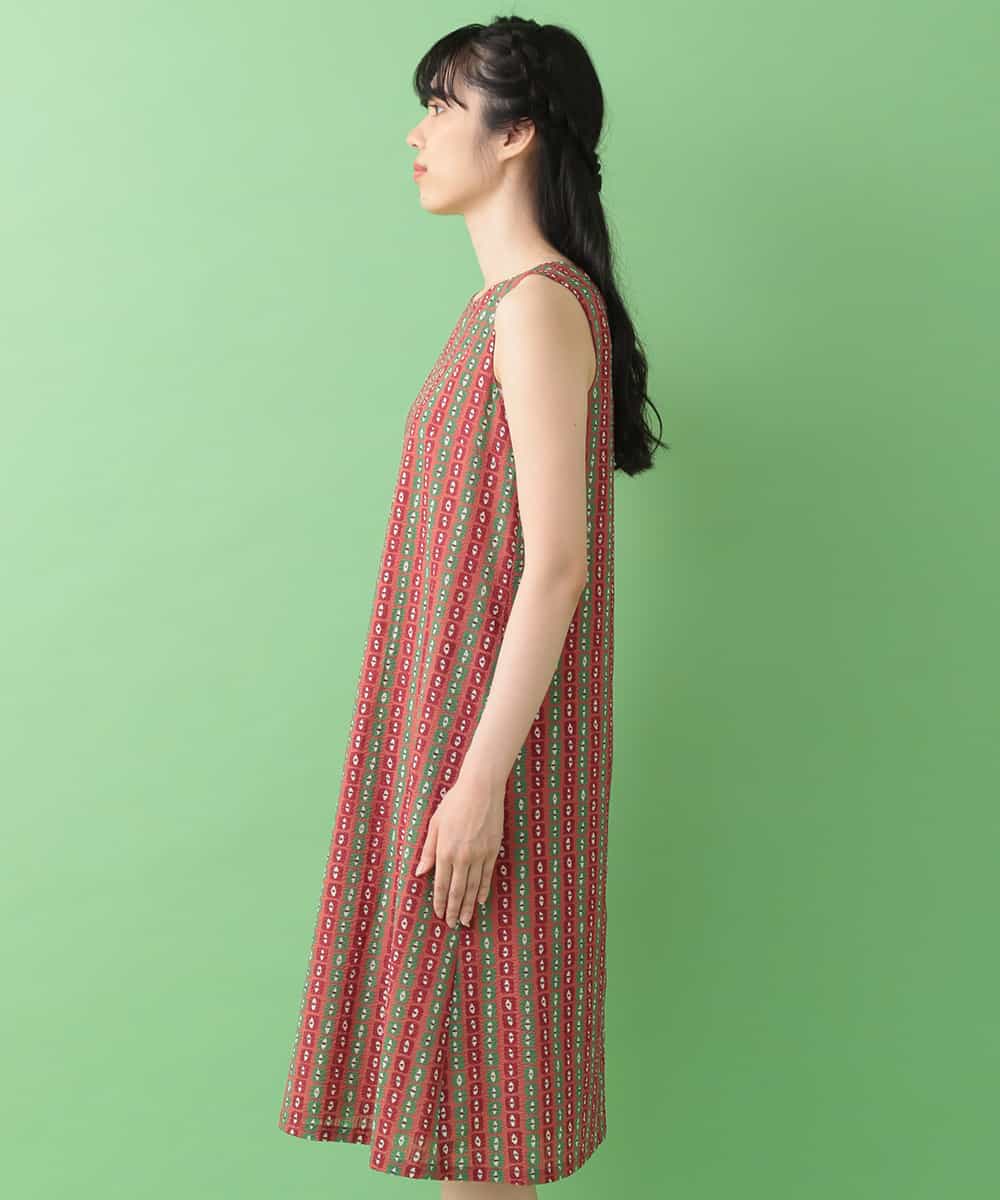 Jocomomola ホコモモラ Misterioso プリントワンピース イトキンオンラインストア Jocomomola ホコモモラ Misterioso プリントワンピース イトキンオンラインストア