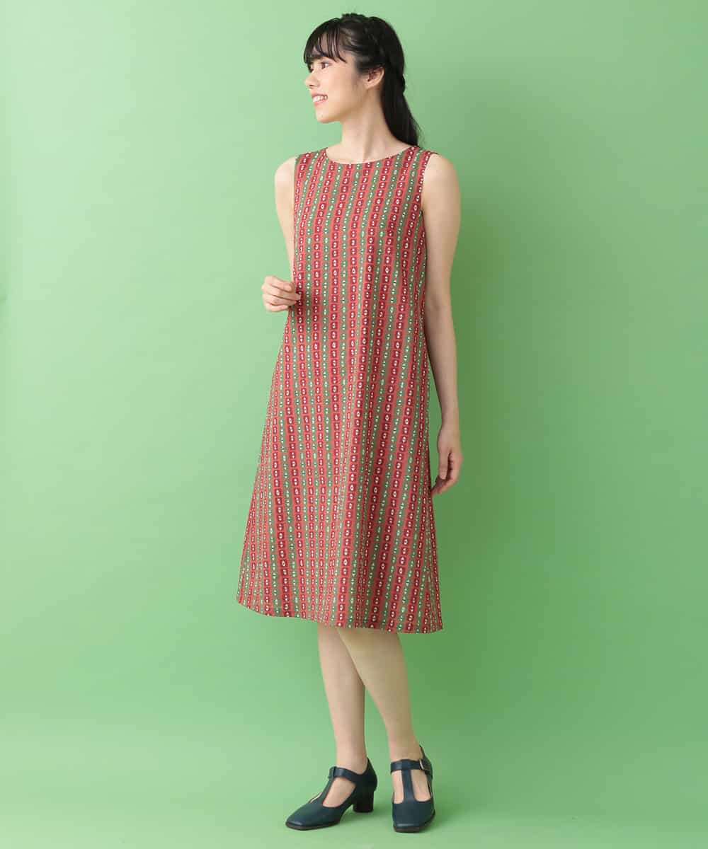 Jocomomola ホコモモラ Misterioso プリントワンピース イトキンオンラインストア