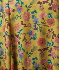 GJELA50300 Jocomomola(ホコモモラ) Bail de flores フラワープリントワンピース イエロー