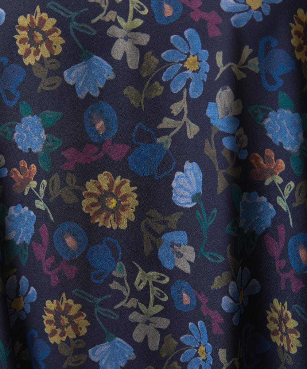 GJELA50300 Jocomomola(ホコモモラ) Bail de flores フラワープリントワンピース イエロー