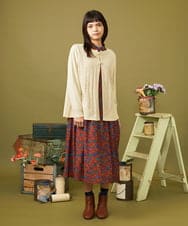 GJELD30300 Jocomomola(ホコモモラ) Arte clandestino プリントワンピース レッド