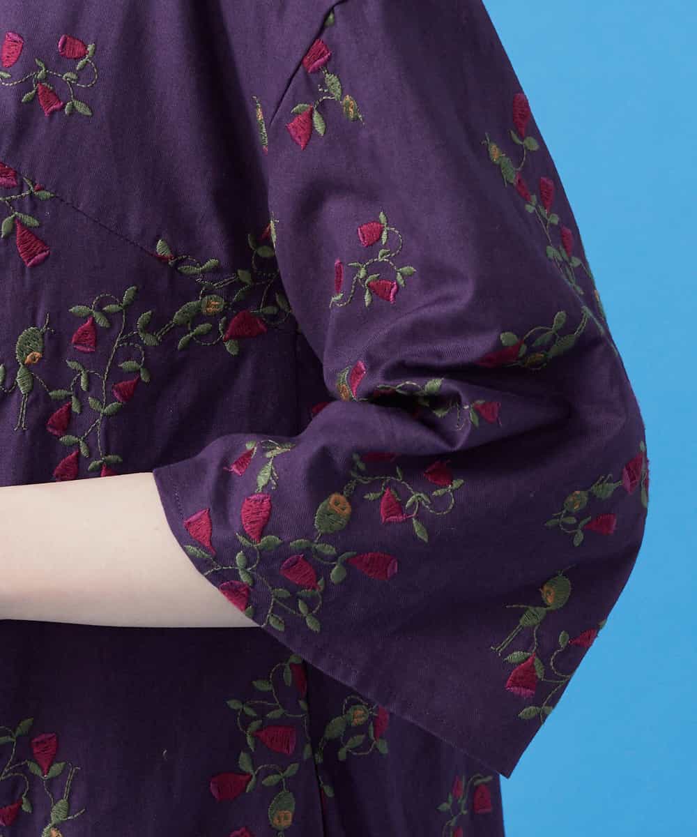 Jocomomola ホコモモラ Flor Marciana 刺繍ワンピース イトキンオンラインストア
