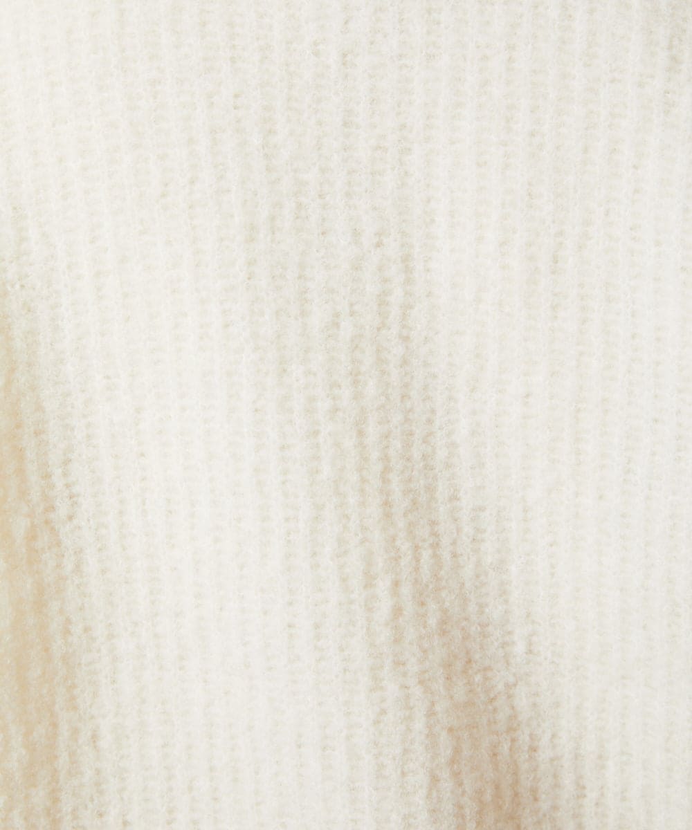 GJFAE02220 Jocomomola(ホコモモラ) Calle de Bordadores フラワーモチーフニットプルオーバー アイボリー