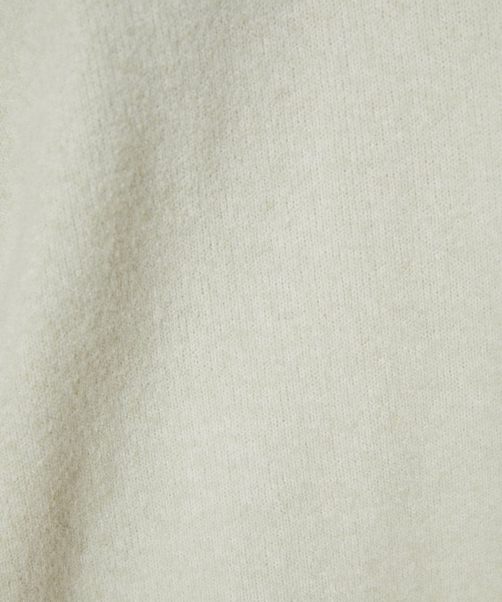 GJFAE35200 Jocomomola(ホコモモラ) Peludo ハイネックニットプルオーバー グリーン