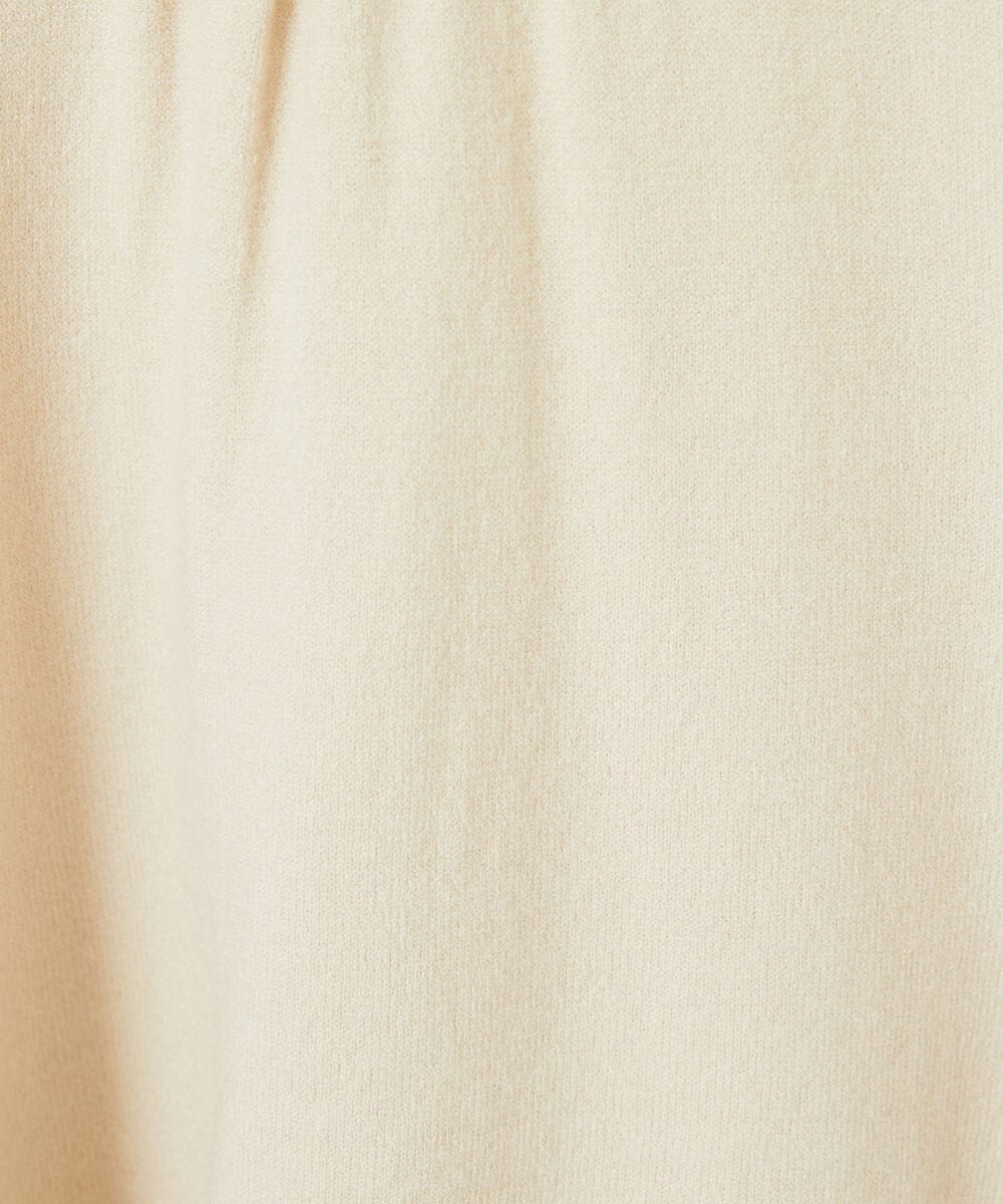 GJFAE36200 Jocomomola(ホコモモラ) Tesoro フラワー刺繍ニットプルオーバー ピンク