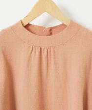 GJFAE36200 Jocomomola(ホコモモラ) Tesoro フラワー刺繍ニットプルオーバー ピンク