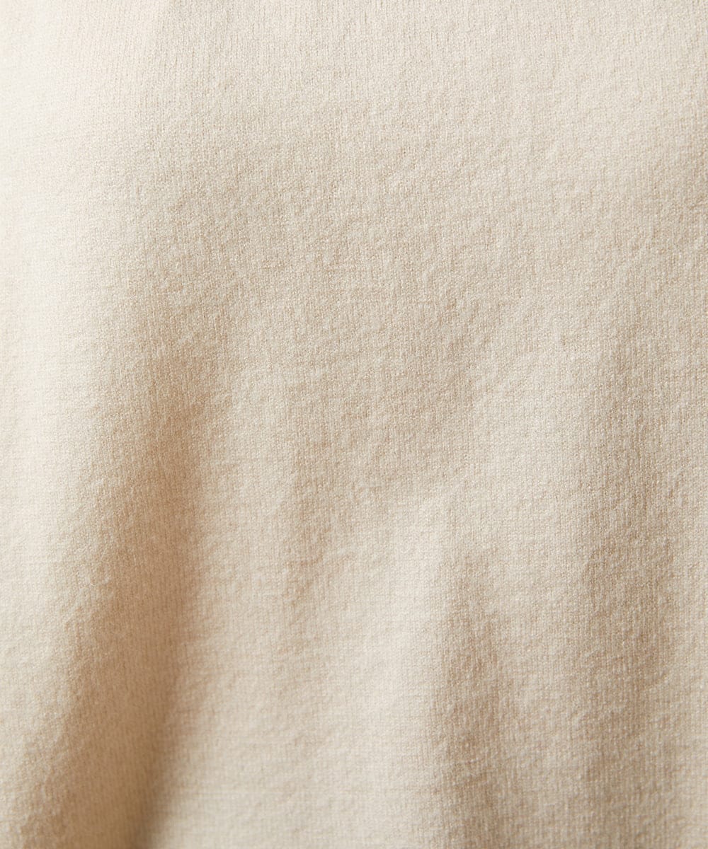 GJFAE36200 Jocomomola(ホコモモラ) Tesoro フラワー刺繍ニットプルオーバー アイボリー