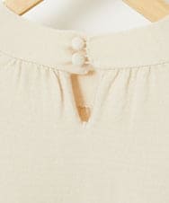 GJFAE36200 Jocomomola(ホコモモラ) Tesoro フラワー刺繍ニットプルオーバー アイボリー