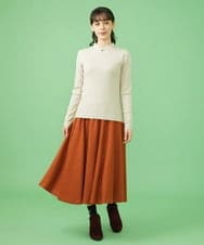 GJFAV35130 Jocomomola(ホコモモラ) Jugar ニットプルオーバー ベージュ