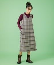 GJFAV35130 Jocomomola(ホコモモラ) Jugar ニットプルオーバー ベージュ