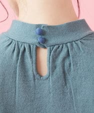 GJFCA50210 Jocomomola(ホコモモラ) Carajillo フラワー刺繍ニットプルオーバー アイボリー