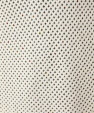 GJFFD31200 Jocomomola(ホコモモラ) 【2WAY】Volar フラワーモチーフ半袖ニットベスト アイボリー