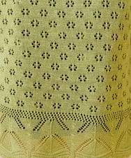 GJFFV32190 Jocomomola(ホコモモラ) WASHI ニットベスト ピンク