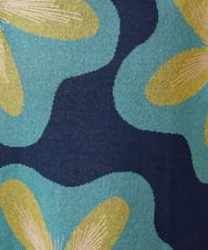 GJFHD01200 Jocomomola(ホコモモラ) Flores de verano フラワージャカードニットプルオーバー ネイビー
