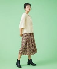 GJFHP50160 Jocomomola(ホコモモラ) Suave ニットベスト ブラック