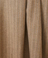 GJHAE42200 Jocomomola(ホコモモラ) Huellas de aves へリンボーンタックフレアスカート ベージュ